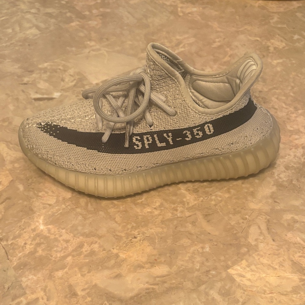 Yeezy Tan and Black Sneakers